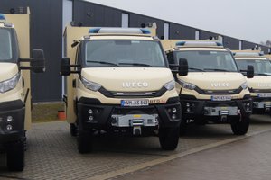 IVECO Daily 4x4 mit Spezialaufbau für Katastrophenschützer