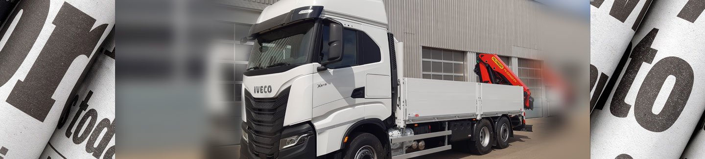 Neuer IVECO X-WAY als Baustoff-Fahrzeug