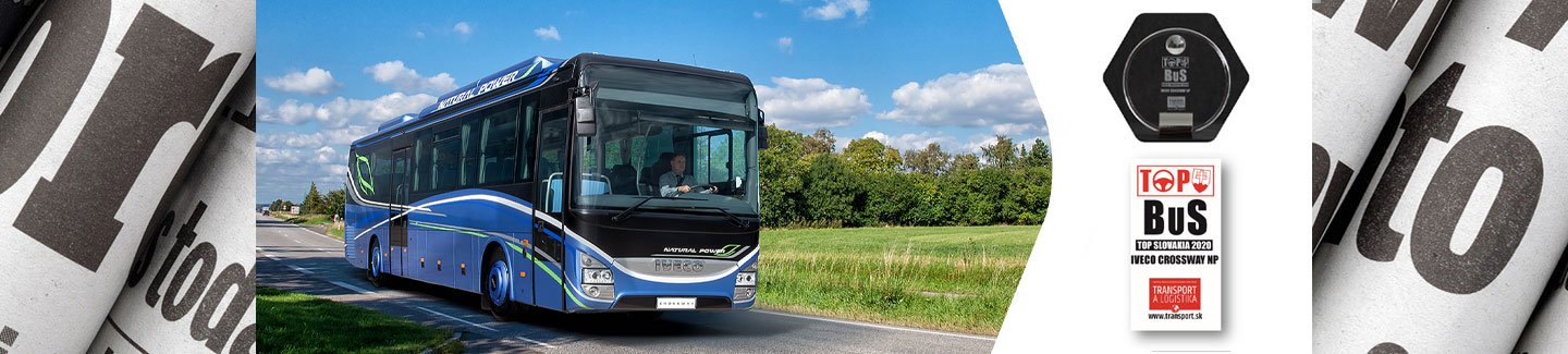 Der IVECO Crossway NP hat zwei Awards in Europa gewonnen.