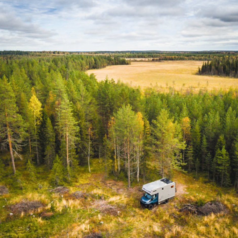 IVECO Daily 4x4 Wohnmobil mit Allrad für Offroad Touren